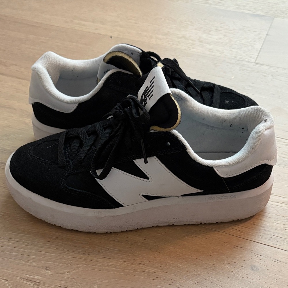 New Balance Classic Black and White Shoes